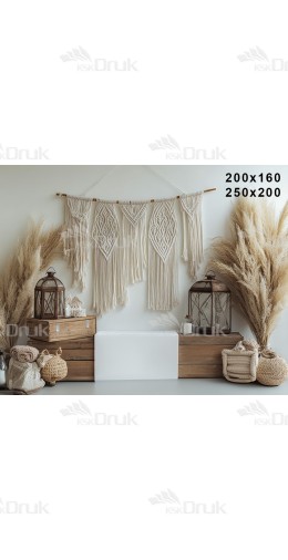 Tło fotograficzne Boho 3201